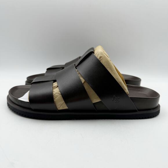 Allen Edmonds Mens Davis Sandals US 9 EU 43 Dark Brown Leather Fisherman NIB main image 7